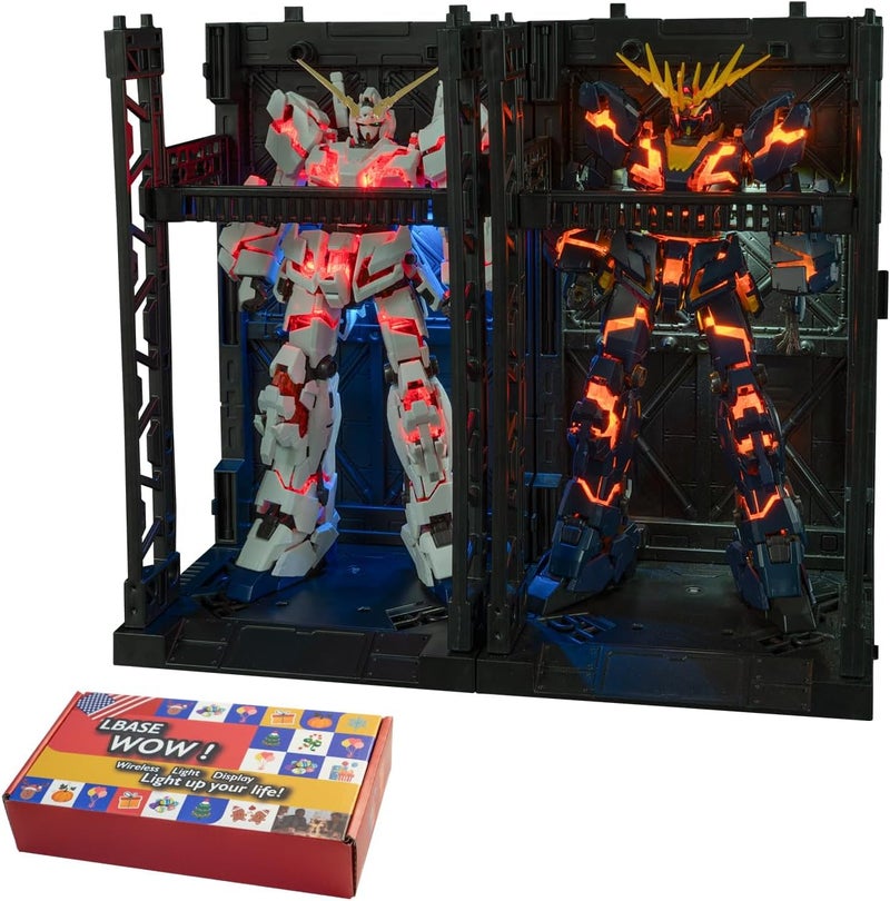 LBASE -5th Wireless LED Units for Gundam Models Kits, Light Set for Gundam RG HG MGSD Q Model, Wireless Induction LED Lamp Beads, Model Add Lights - Image 1